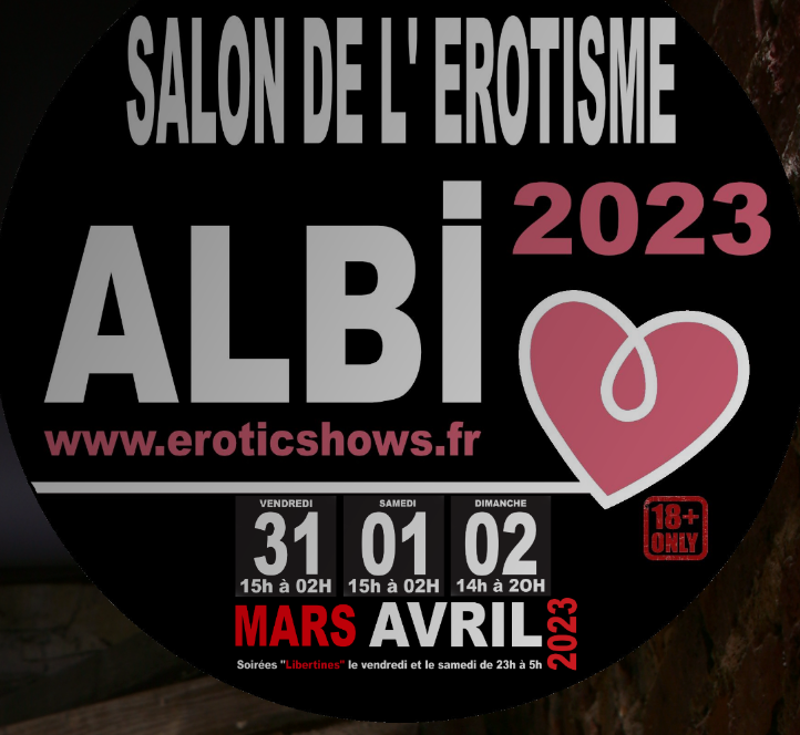poster erotic show in Albi, eroticshows