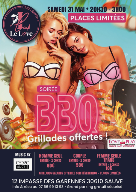 Soirée BBQ au Love