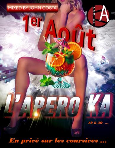 Apéro du projet KA sur les coursives au Cap d'Agde